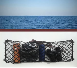 Compass Marine Storage Net  Large - Pair of Nets